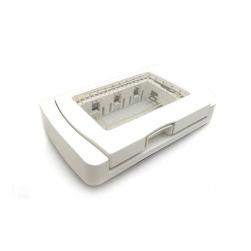 PLACCA IDROBOX BIANCA 3 MODULI S8003B COMPATIBILE LIVING INTERNATIONAL