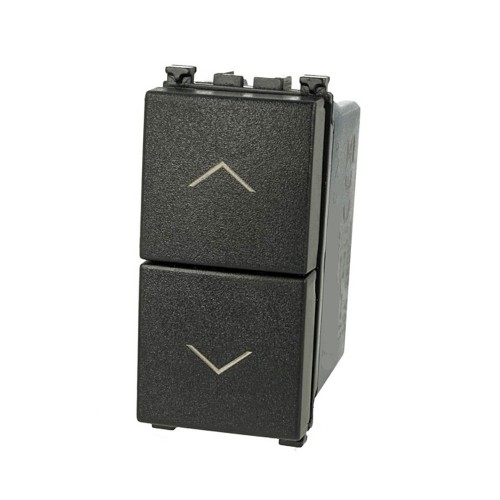 Doppio pulsante saliscendi compatibile serie VIMAR ARKE'