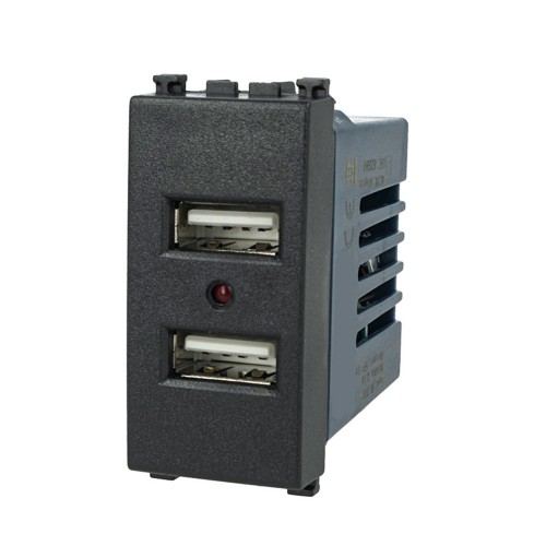 Presa USB doppia compatibile serie VIMAR ARKE'