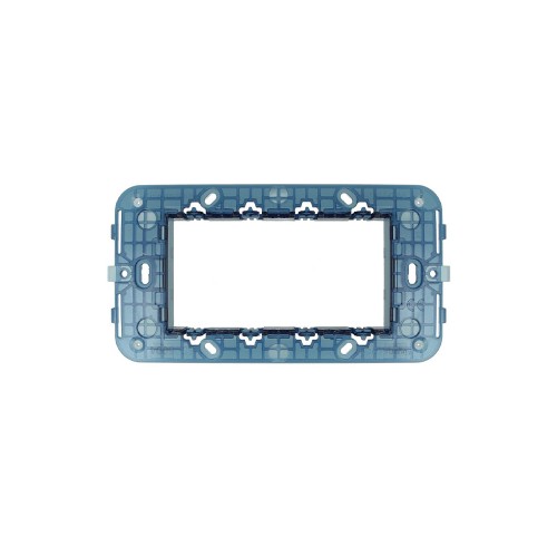 Supporto 4 moduli compatibile serie VIMAR ARKE'