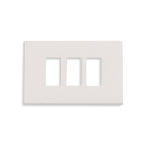 Placca 3 fori bianco puro Venus Marlanvil 1863.3F.B compatibile Magic