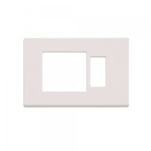 Placca UNEL + 1 foro resina...