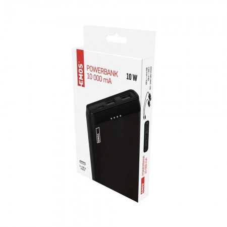 POWER BANK ALPHA 10S 10000 mAh 10W NERO EMOS B0526B