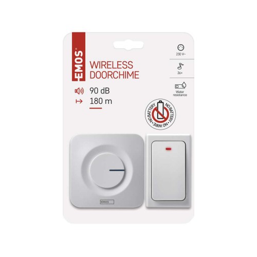 Campanello Senza Fili Bianco |...