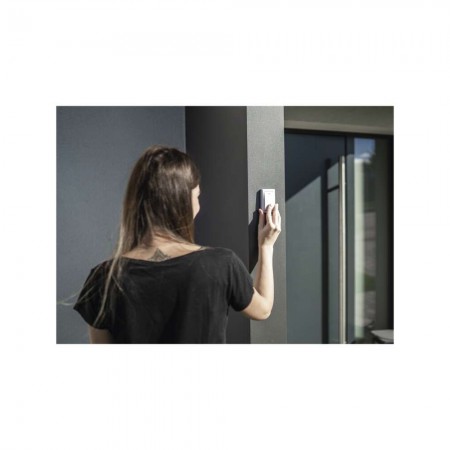 Campanello Senza Fili Bianco | Pulsante Senza Batterie, 36 Melodie, 180mt | EMOS P5729