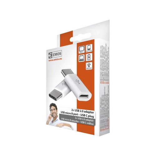 Adattatore Micro USB B 2.0 a USB-C...