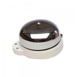 Suoneria elettrica 6/12V Din-Don acciaio lucido Zippo 2211