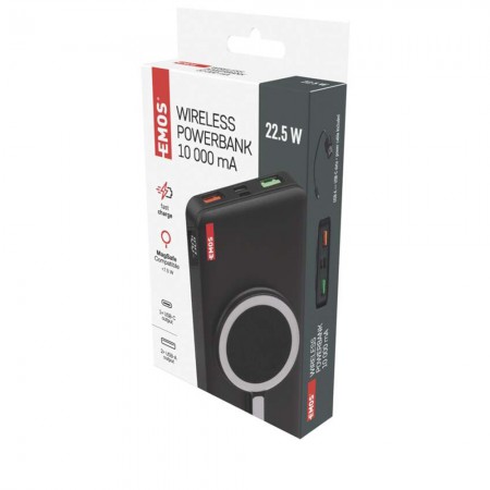 POWER BANK WIRELESS 10000MAH 22,W EMOS WI 1021D B0541B
