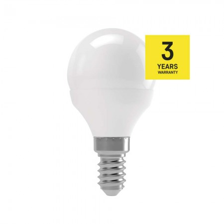 LAMPADINA LED SFERA 4W E14 4000K 350LM EMOS ZQ1211