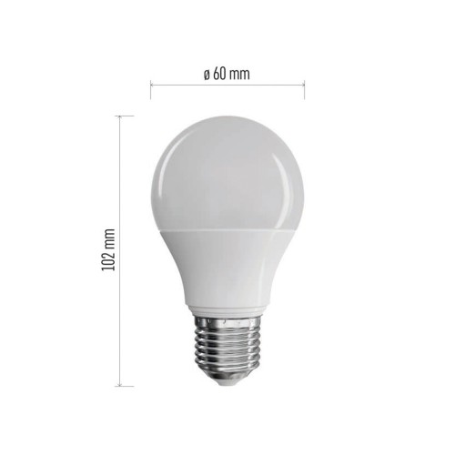 Lampadina LED E27 7.2W (60W) 2700K...