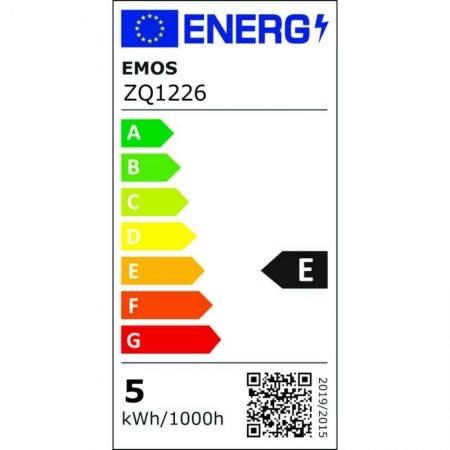 Lampadina LED E14 4.2W (40W) 4000K sfera filtro luce blu True Light ZQ1226