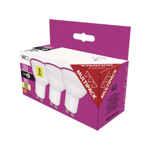 SET 3 LAMPADINE LED GU10 8.4W 3000K...