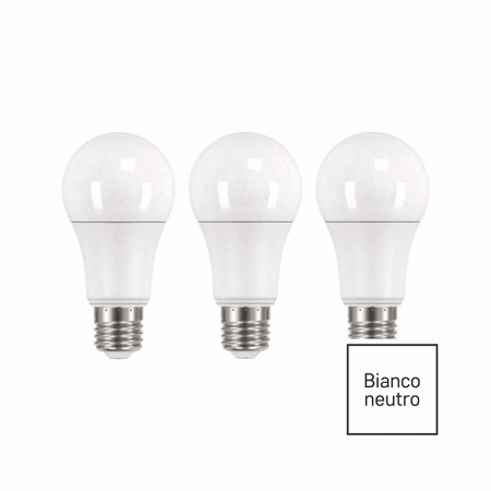 Pack 3 Lampadine LED 13.2W (100W) 4000k: Efficienza e Risparmio | Emos ZQ5161.3