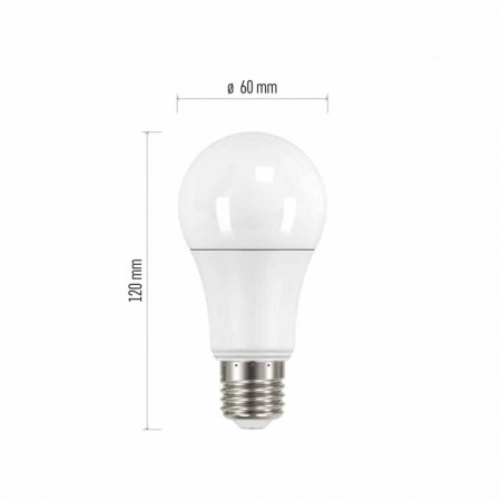 Pack 3 Lampadine LED 10.5W (75W) 2700k: Risparmio e Luminosità | Emos ZQ5150.3