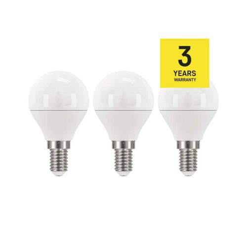 SET 3 LAMPADINE LED SFERA 5W E14...