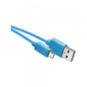 cavo usb-a a micro usb-b 1m celeste cavo micro usb celeste emos sm7006b