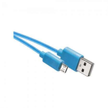 cavo usb-a a micro usb-b 1m celeste cavo micro usb celeste emos sm7006b
