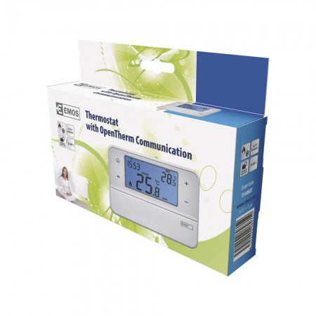 Cronotermostato Controllo Temperatura Efficiente  - OpenTherm | Emos P5606T