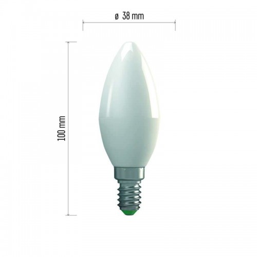 LAMPADINA LED OLIVA 4.1W (32W) E14...