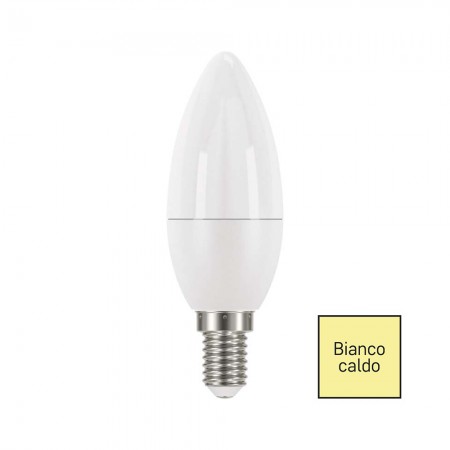LAMPADINA LED OLIVA 4.1W (32W) E14 2700K 350LM EMOS ZQ3210