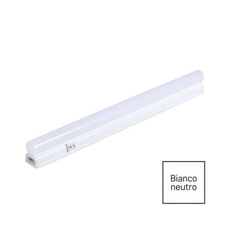 PLAFONIERA T5 REGLETTA 20W 4000K 145CM C/INTERRUTTORE OPTONICA 5578