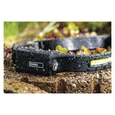 Lampada Frontale LED COB - Ricaricabile, Touchless, 380 lm | EMOS P3541