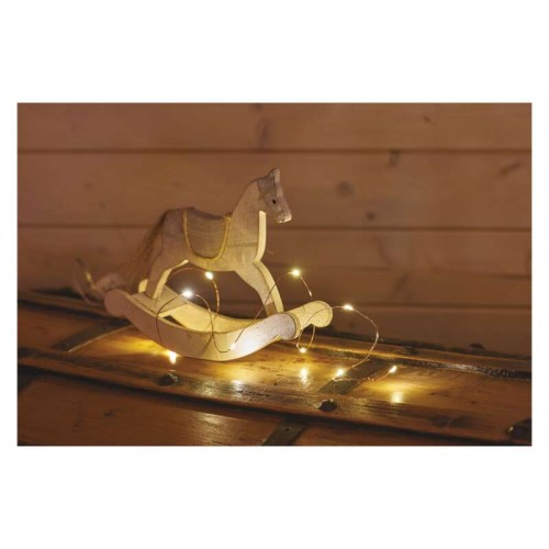 Catena LED Batteria Nano: 10 LED...