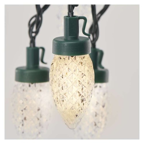 CATENA LUMINOSA 50 LED PIGNA LUCE...