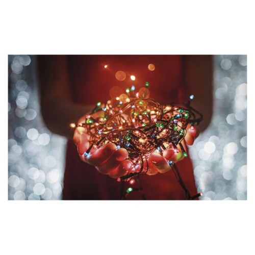 CATENA LUMINOSA 120 LED MULTICOLOR...