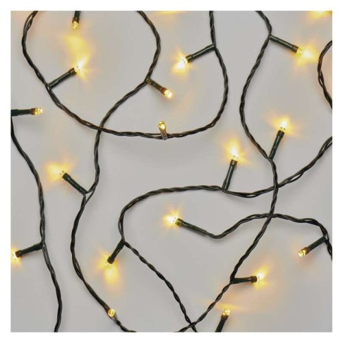 Catena Luminosa LED 120 luci Fisse Calde, 12m, Timer, Esterno | Emos D4AW03