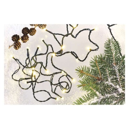 Catena Luminosa LED 120 luci Fisse Calde, 12m, Timer, Esterno | Emos D4AW03