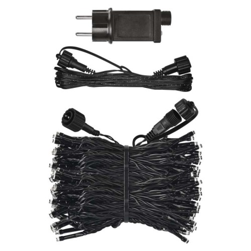 CATENA LUMINOSA 100 LED LUCE BIANCA...