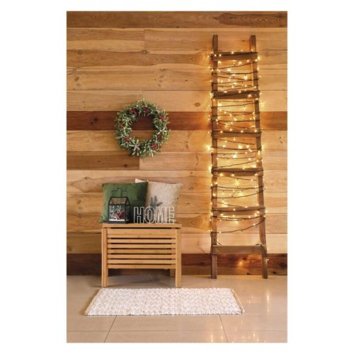 CATENA LUMINOSA 100 LED LUCE BIANCA...