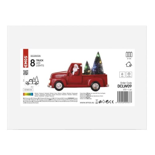 Furgoncino di Babbo Natale LED Alberi...