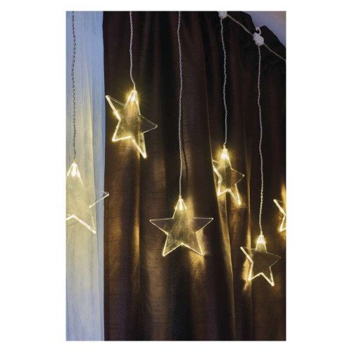 Tenda natalizia LED 8 Stelle Luci...
