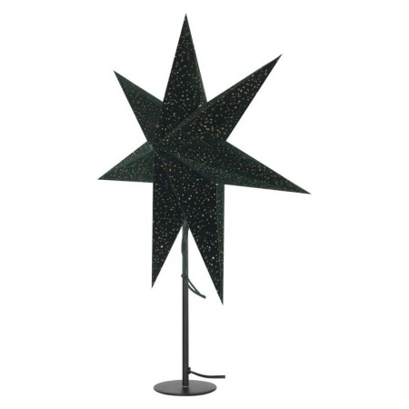Stella di Natale Verde in Carta su Supporto - Illumina la Magia delle Feste | Emos DCAZ13