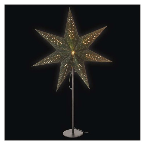 Stella di Natale Verde in Carta su...