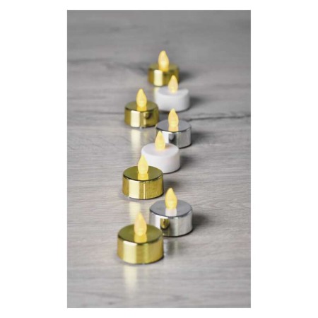 Candeline LED decorative Bianche conf. 6 pz a Batterie | Emos DCCV11