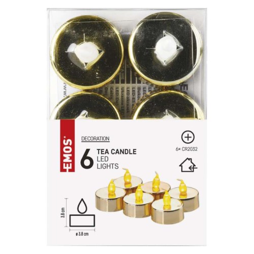CANDELINE LED DECORATIVE  ORO A...