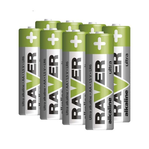 BATTERIA STILO ALCALINA 8PZ  LR6 (AA)...