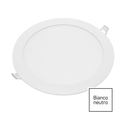 PANNELLO LED 18W 1350LM 4500K INCASSO CON DRIVER 225X19MM OPTONICA 2440