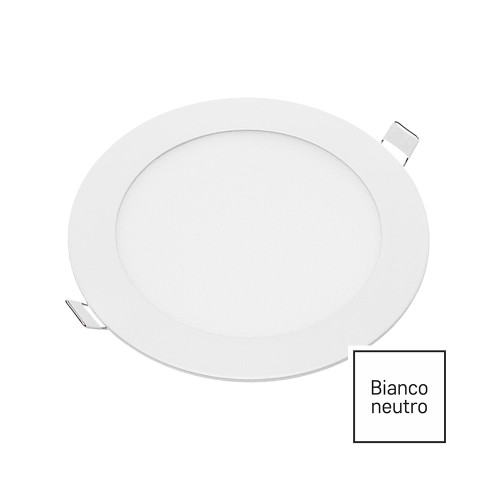 PANNELLO LED 12W 840LM 4500K INCASSO...