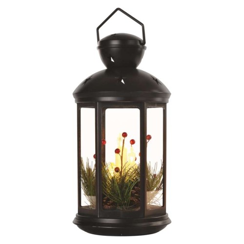LANTERNA NATALIZIA LED A BATTERIE DA INTERNO 35.5X18 EMOS DCLV15