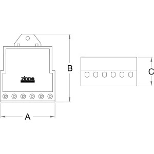 Relè ad Impulsi 2 Contatti, 2 Impulsi, 6A, 250V, Binari per Condensatore | Zippo 2552 2