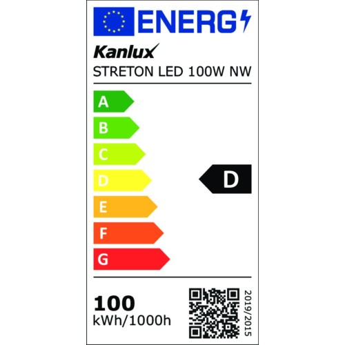 ARMATURA STRADALE LED 100W 14000LM...