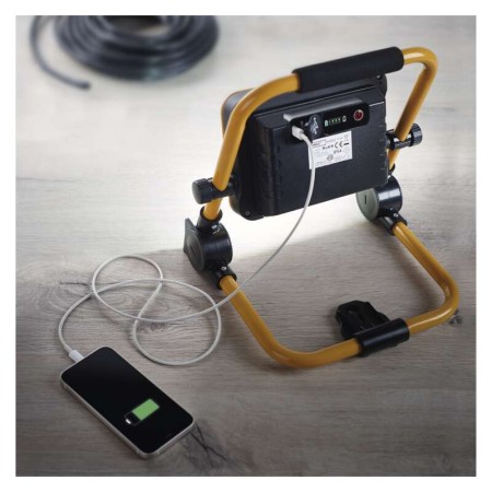 Faro LED portatile 30W 3000lm IP54 ricaricabile Emos ACCO ZS2832