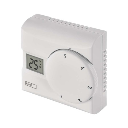Termostato Manuale - Controllo Semplice e Preciso Casa | Emos P5603