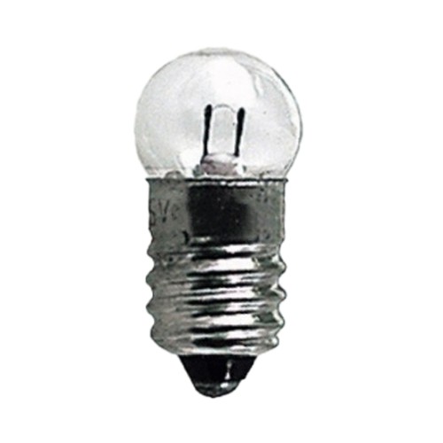Microlampada sfera 11x24 6V 50mA E10