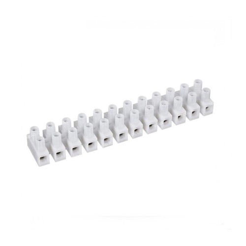 Morsettiera MAMMUT 10 mm² 12 poli per connessioni elettriche sicure e durature.