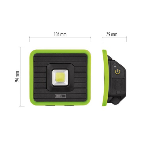 Lampada da Lavoro Ricaricabile EMOS...